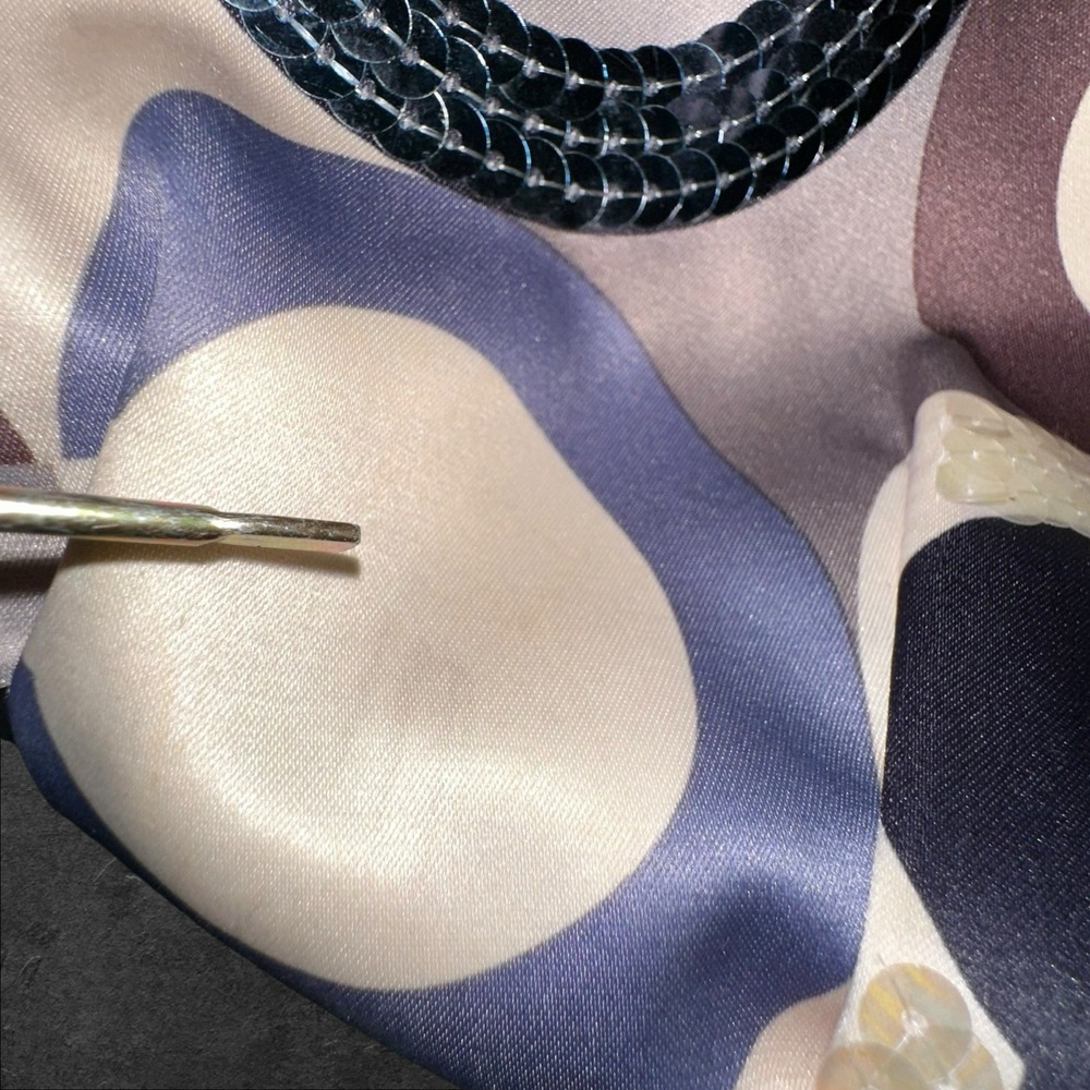 Coach Bag Purse Silver, Brown and Purple #H1120-19179 -‎ Preowned - Picture 12 of 16